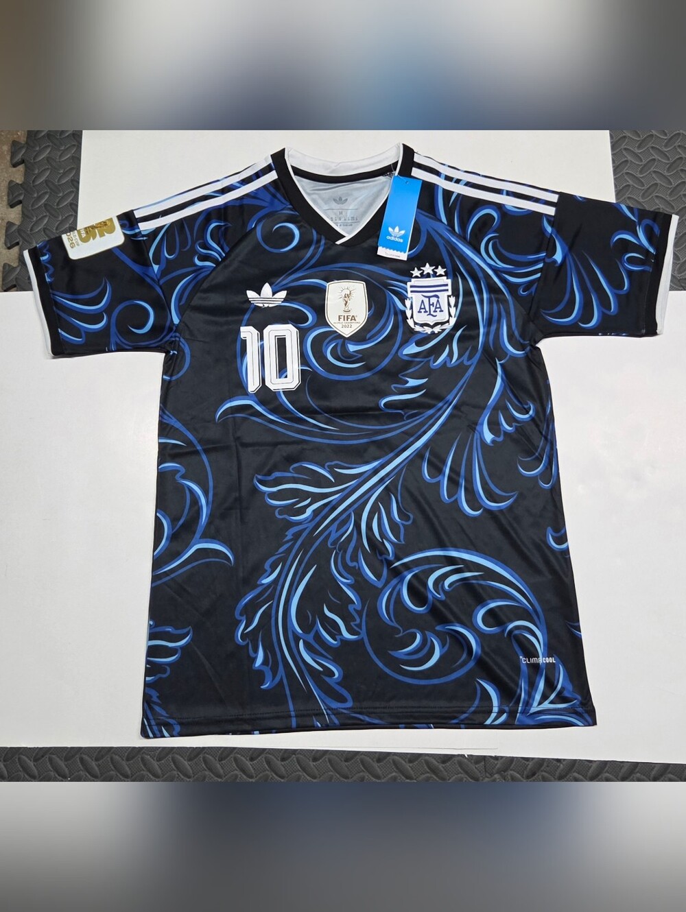 Adidas Argentina Lionel Messi Player Issue 2026 World Cup Away Jersey Medium & L